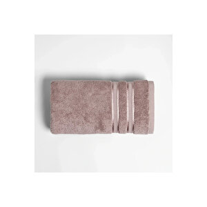 Olite Penye Pamuk Yüz Havlusu Gül Kurusu 50x90 Cm