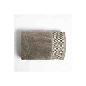 Poppy Penye Pamuk Banyo Havlusu Taş 90x150 Cm