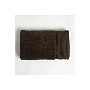 Vinca Pima Pamuk Banyo Havlusu Kahverengi 90x150 Cm