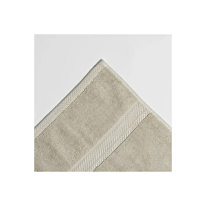 Laure Penye Pamuk Banyo Havlusu Ekru 90x150 Cm