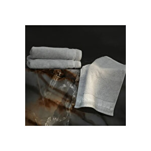 Chamelion Pima Pamuk Banyo Havlusu Gri 90x150 Cm