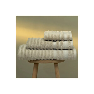 Aster Pima Pamuk Banyo Havlusu Bej 90x150 Cm