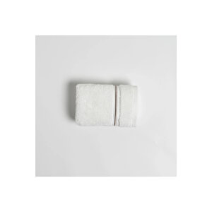 Petunia Pima Pamuk El Havlusu Beyaz Taş 30x50 Cm