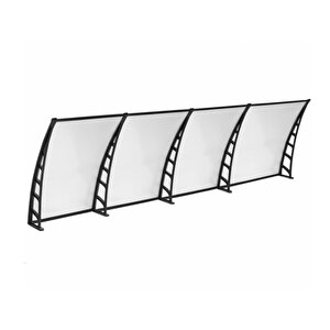 Crocus Kapı Pencere Üstü Pratik Sundurma 80x600 – Şeffaf