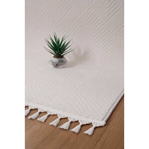 Aden Rölyef Krem Pon Pon 100x150 cm