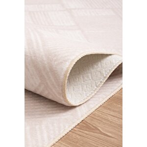 Lowell Koleksiyonu Yıkanabilir, Kesme, Kaymaz Taban Salon,oturma Odası,mutfak,antre,koridor Halısı 150x200 cm