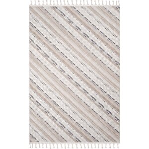 Brendon İskandinav Halı Premium Kalite Oturma Odası, Mutfak, Antre, Koridor Halısı 8001 Krem 120x600 cm