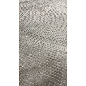 Rölyef Aden Gri̇ Kaymaz Taban Kesme Hali Yolluk