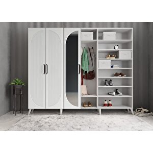 Membran Harika Altı Kapaklı Portmanto Beyaz P.a.m.h_1_240cm 240 cm