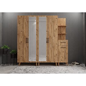 Life 5 Kapaklı Portmanto Çam P.b.l_4_200cm 200 cm