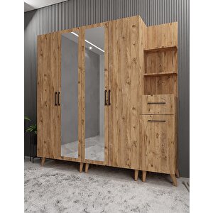 Life 5 Kapaklı Portmanto Çam P.b.l_4_200cm 200 cm