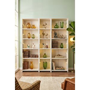 Labi̇rent Ledli̇ Geni̇ş Açik Ki̇taplik, Beyaz