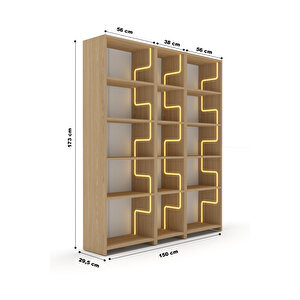 Labi̇rent Ledli̇ Açik Ki̇taplik, Meşe Meşe