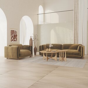 Flam Dörtlü Koltuk Kadife