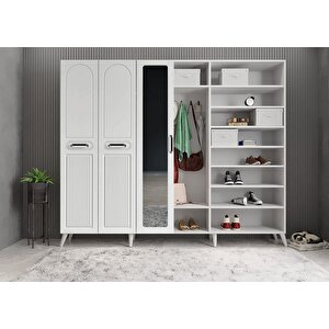 Membran Life Altı Kapaklı Portmanto Beyaz P.a.m.l_1_210cm 210 cm