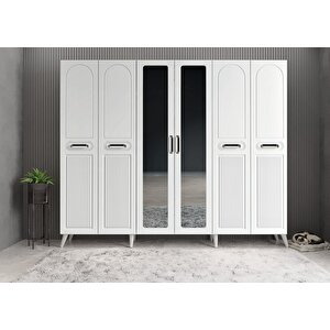 Membran Bar Altı Kapaklı Portmanto Beyaz P.a.m.b_1_240cm 240 cm