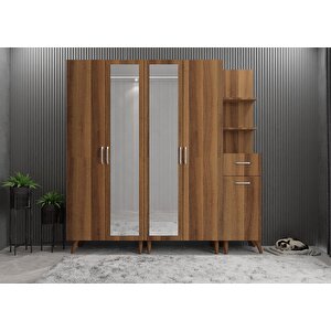 Life 5 Kapaklı Portmanto Ceviz P.b.l_3_225cm 225 cm