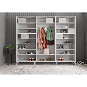 Membran Bar Altı Kapaklı Portmanto Beyaz P.a.m.b_1_210cm 210 cm