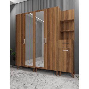 Life 5 Kapaklı Portmanto Ceviz P.b.l_3_175cm 175 cm