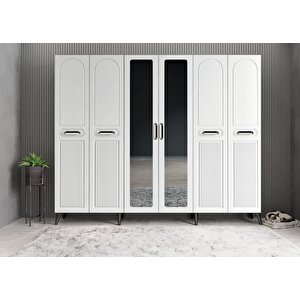 Membran Bar Altı Kapaklı Portmanto Antrasit&beyaz P.a.m.b_2_210cm 210 cm