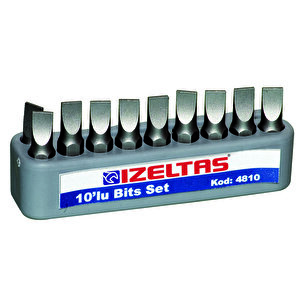 İzeltaş 4810000645 0 . 6x4 . 5 Duz Bits Uc Set
