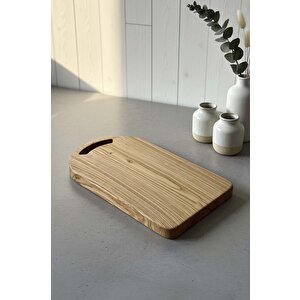 Ahşap %100 Kestane Ağacı Sunum Tahtası, Sunumluk