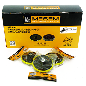 Cirtli Zimpara 115 Mm*80 Kum 6 Yedekli̇