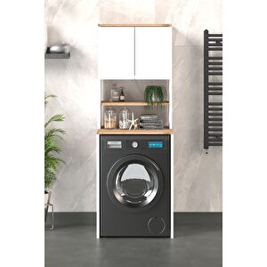 Eva Çamaşır Makinesi Dolabı Beyaz, Çok Amaçlı Dolap