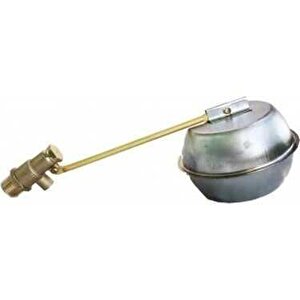 1/2 Kahveci Şamandırası Demir Toplu Krom