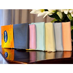 Microll Mikrofiber Sihirli Temizlik Bezi 3 Adet | Çok Amaçlı Temizlik Bezi (60 X 40 Cm)