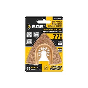 Sgs 1881 Karbür Zımparalama Raspalama Bıçağı 77 Mm