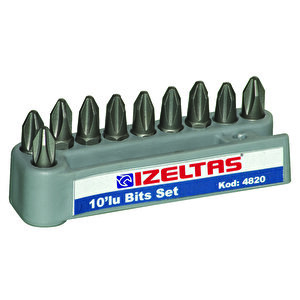 İzeltaş 4820000001 Ph1 Yıldız Bits Uç Seti (25 Mm)