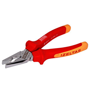 İzeltaş 3020126200 200 Mm Kombine Pense Elektrikçi Izoleli 1000 V