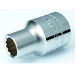 İzeltaş 1114061030 30 Mm Lokma Anahtar Oniki Köşe 1/2"