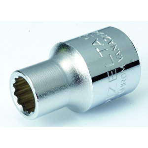 İzeltaş 1413061012 1/2" Sae Lokma Anahtar  On Iki Köşe