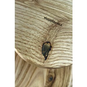 Ahşap Ayaklı Sunum Kasesi %100 Kestane Ağacı, Sunumluk