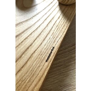 Ahşap 4 Ayaklı Dikdörtgen %100 Kestane Ağacı Sunum Standı, Sunumluk