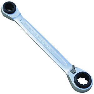 İzeltaş 0335020010 10x13x17x19 Çoklu Yıldız Cırcır Anahtar