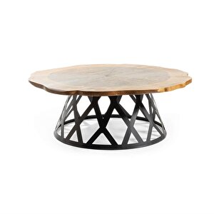 Harley Orta Sehpa | Salon Sehpası | Abanoz