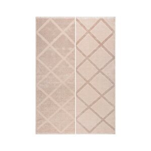 Rodney Vl Yıkanabilir Kaydırmaz Çift Taraf Pamuk Dokuma Beyaz Rix Premium Kalite Kilim 200x290 cm