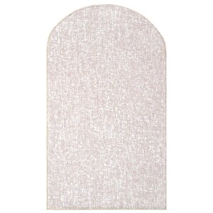 Vl Yıkanabilir Kaymaz Tabanlı Briella Kesme Rulo Halı Seccade Krem-bej