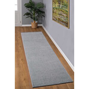 Premium Kalite Kaymaz Tabanlı Vera Doğal Yıkanabilir Kilim Oturma Odası Balkon Bahçe Mutfak Siyah