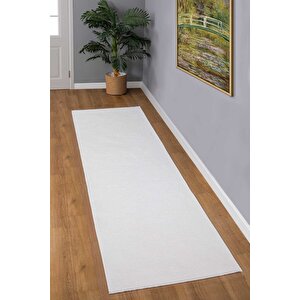 Premium Kalite Kaymaz Tabanlı Vera Doğal Yıkanabilir Kilim Oturma Odası Balkon Bahçe Mutfak Siyah