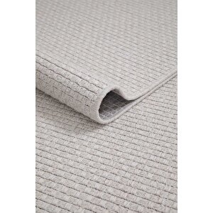 Premium Kalite Kaymaz Tabanlı Natura Doğal Yıkanabilir Yolluk Oturma Odası Balkon Mutfak Gri-102 100x300 cm