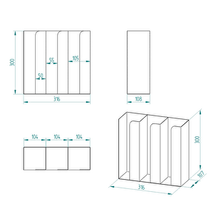 3 Ve 4 Bölmeli Karton Bardaklık + 2' Li Tek Yuvalı  Karistirici Ve Şeker Endüstriyel Mutfak Kahve Aksesuar Düzenleyici Siyah Çok Bölmeli Kafe/ofis Kahve Standı