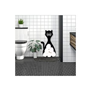 Kedili Wc Kağıtlığı