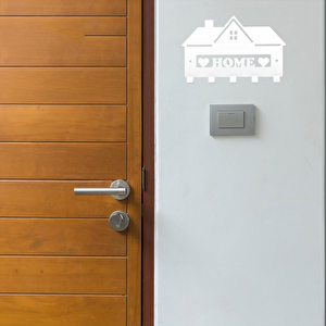 Metal Anahtarlık Askısı Model 2 Beyaz