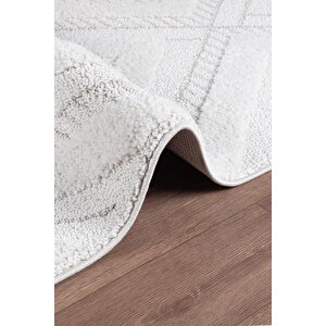 Norway Vl Bukleli Premium Yumuşak Peluş Post Iskandinav Oturma Odası Salon Halısı 65377a 100x200 cm