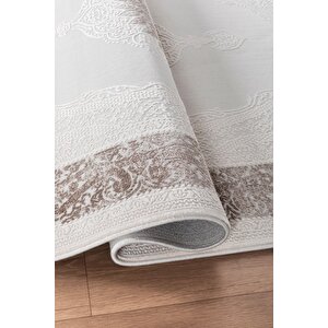 Bienal Vl Saçaklı Modern Dokuma Halı,yüksek Kalite Oturma Odası,salon,mutfak Halısı 100x300 cm