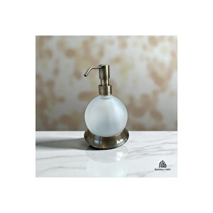 Antik Gold Sabunluk Pirinç Sıvı Sabunluk Özel Seri Sabunluk Eskitme Gold